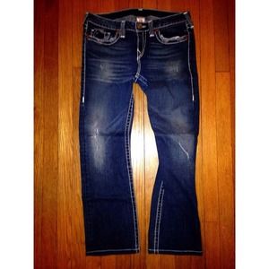 True Religion straight leg jeans