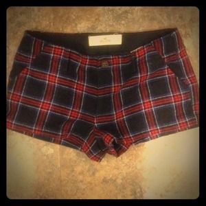 Hollister Co. Plaid Shorts Size 5