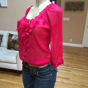 Fuchsia Abercrombie Top