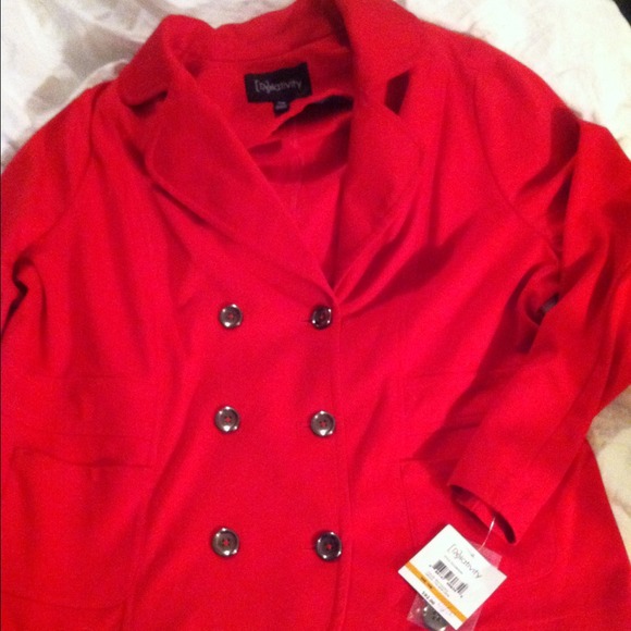 Relativity Jackets & Blazers - ⬇Reduced⬇ Red Jacket
