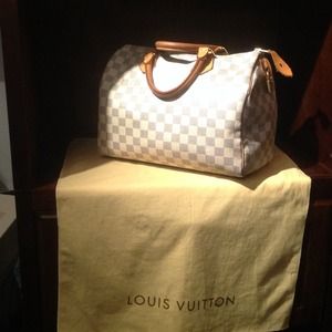 Louis Vuitton Damier Azur Canvas Speedy 30 bag