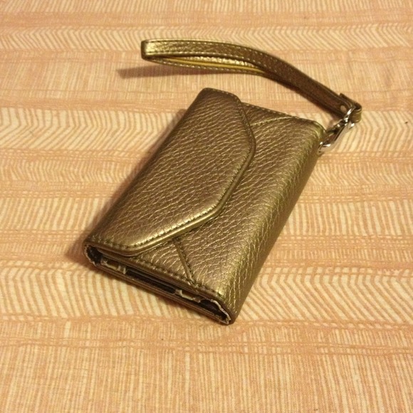 Bronze iPhone 4 Phone Case and Wallet