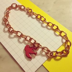 Bundle ! Marc Jacobs bird necklace + bow bracelet
