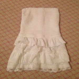 Hollister strapless top NWOT