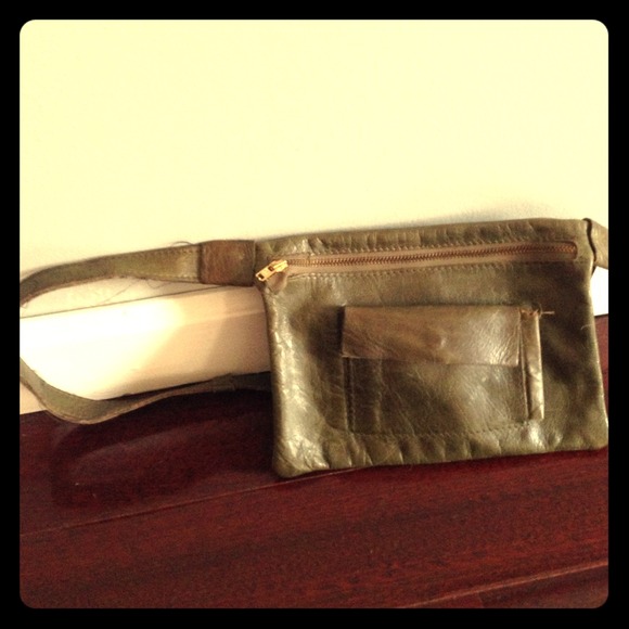 Olive Green Belt Bag