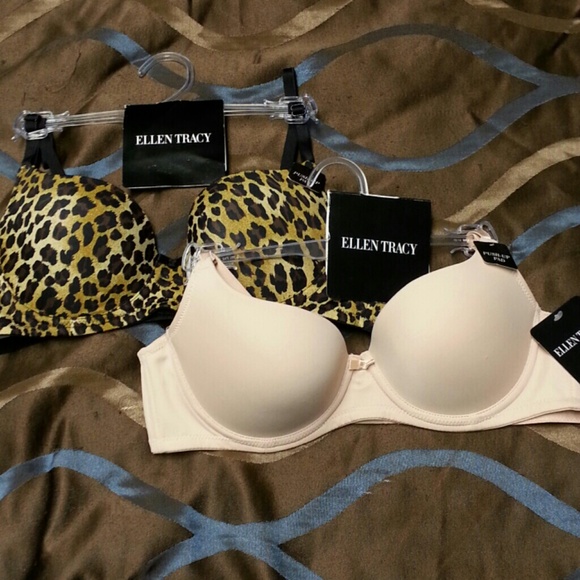 36A Ellen Tracy Push Up Bra Bundle