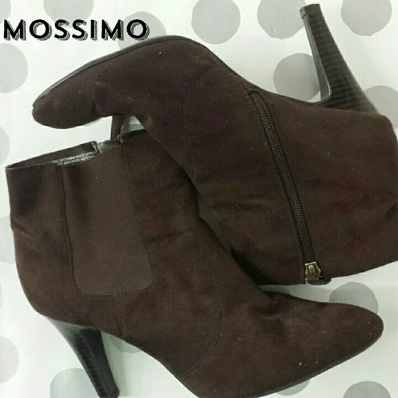 Mossimo Supply Co. Boots - *SALE 10/16* Brown suede like booties