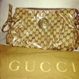 SOLD!!!🎉 GUCCI Canvas Crystal Hysteria