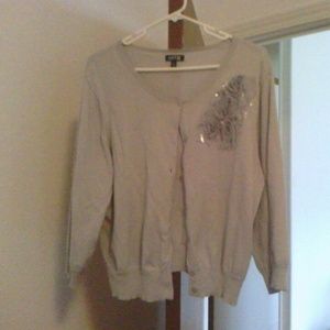 Gorgeous Short Gray Cardigan