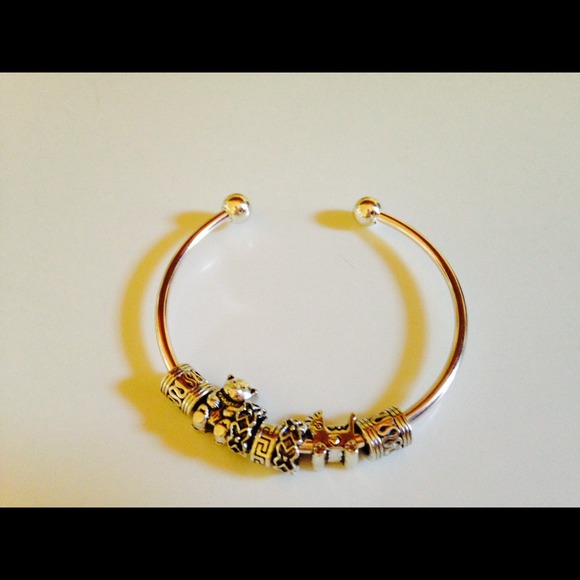 Beaded bangle