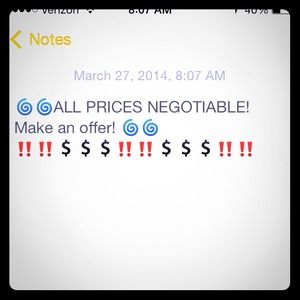 Make me an offer
