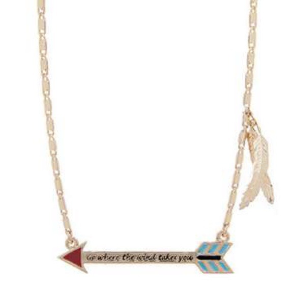 Disney Couture Pocahontas Arrow Necklace