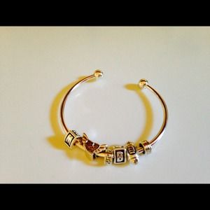 Beaded bangle