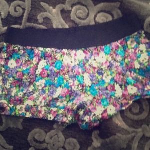 Super cute designer floral boxers/shorts/pj small