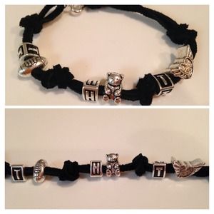 Black Suede bracelet