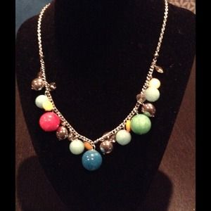 Colorful necklace...ready for spring!? SOLD