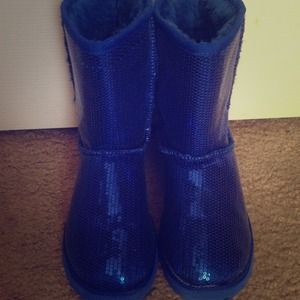 Glitter boots