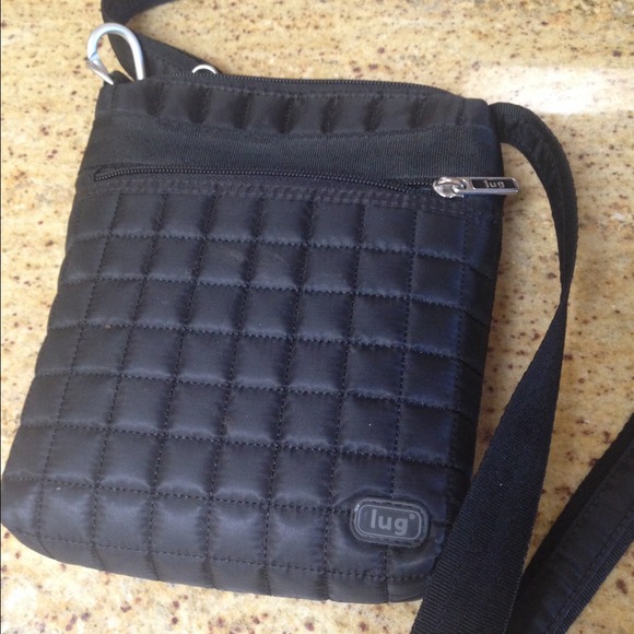 Black cross body bag