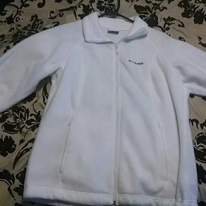 White Columbia jacket