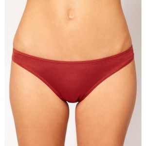 ASOS copper bikini bottom