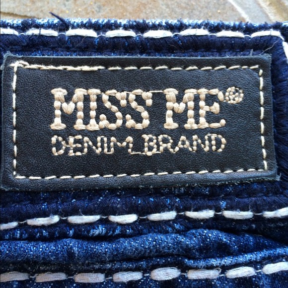 -SOLD- Miss Me Denim Skirt - Size 27 - Picture 4 of 4