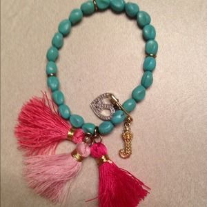 Juicy Couture bracelet peace love and juicy