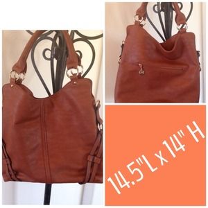 💥reduced💥Brown tote gently used great condition!