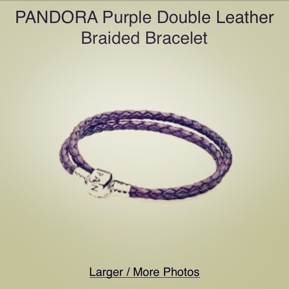 🌷Double leather braided bracelet+FREE CHARM🌷