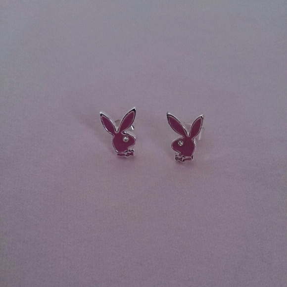 ****SOLD****Playboy bunny earrings