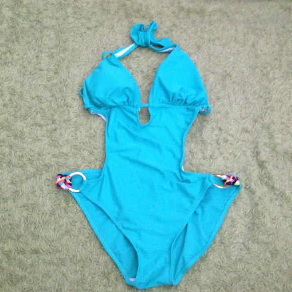 Aqua One Piece Bathing suit