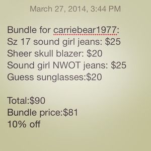 Bundle for carriebear1977