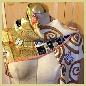 Gustav Klimt Scarf