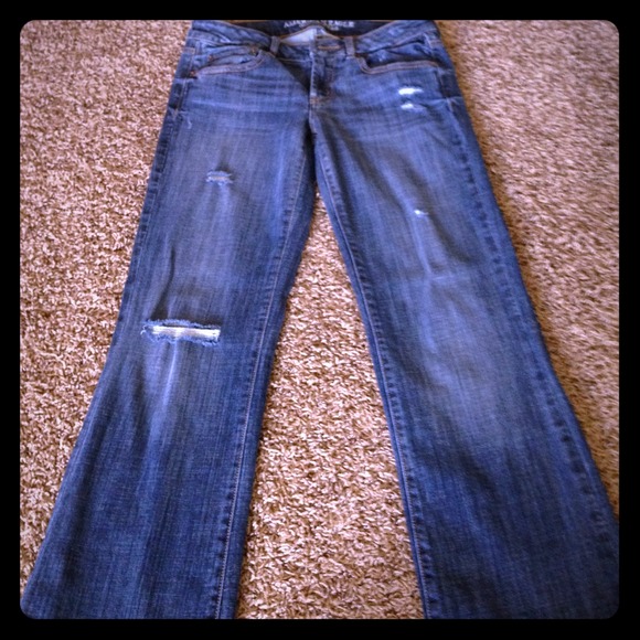 Distress denim Jeans AE
