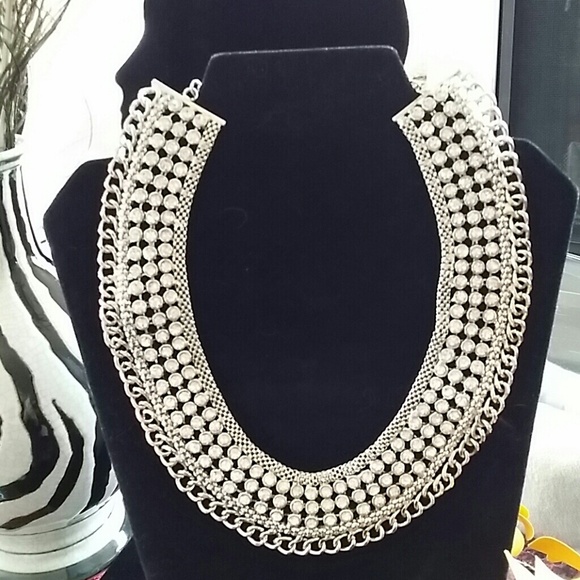 Rhinestone necklace