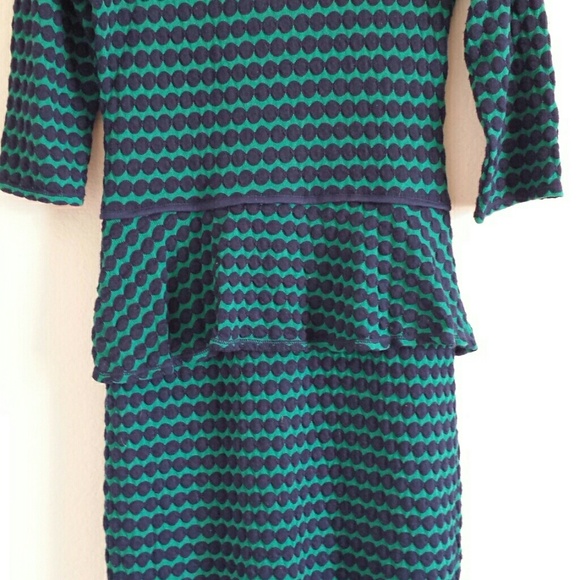 Retro Peplum Dress - Picture 2 of 3