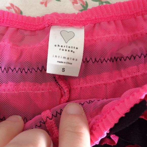 🚫SOLD Charlotte Russe sexy little panties/garter - Picture 3 of 3