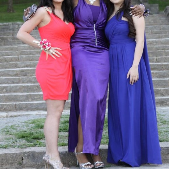 Blue prom dress - Picture 1 of 4