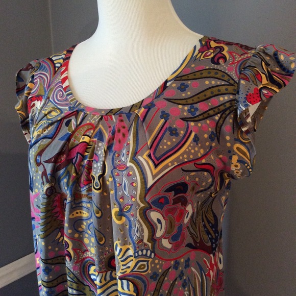 French Connection Flutter Sleeve Dress - Picture 3 of 3