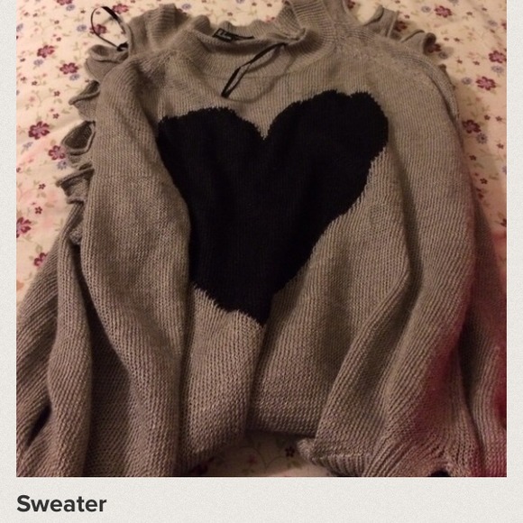 Cut out sweater
