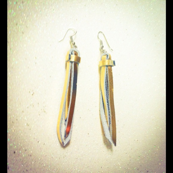 Gold Tassel Earrings