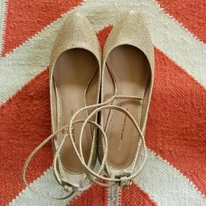 Anthropologie Glimmer Retro heels