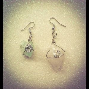 Natural Stone Earrings