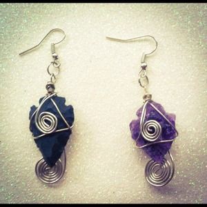 Natural Stone Earrings