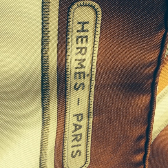 Authentic Hermes Scarf - Picture 2 of 4