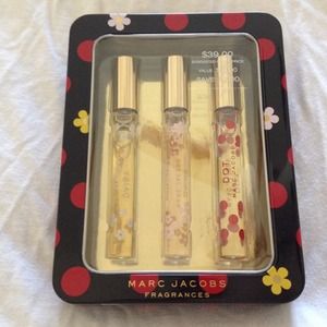 Marc Jacobs three pack rollerball perfume