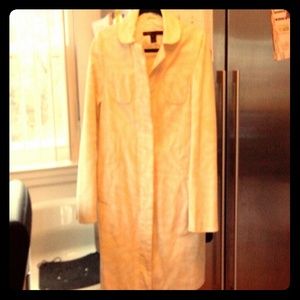 spring cotton trench coat