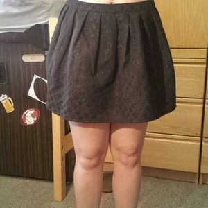 Black high wasted skirt