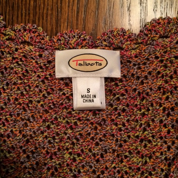 ❌SOLD in Bundle❌ Boho vest by Talbots NWOT! - Picture 4 of 4