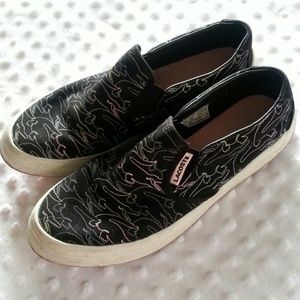 Lacoste slip ons