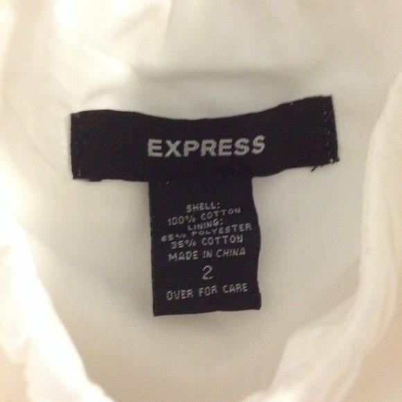 Express Dress- worn once- almost new- no stain! - Picture 3 of 3